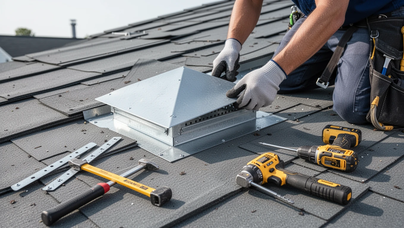 Ridge Vent Installation